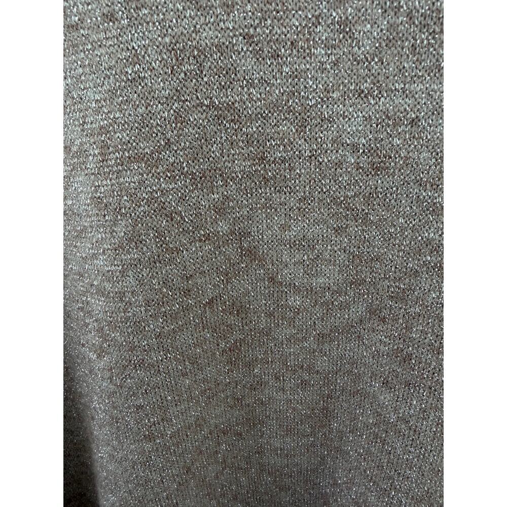 Cherish Taupe Lace-Up Back Sweater | Oversized Lightweight Knit Top - Picture 3 of 7